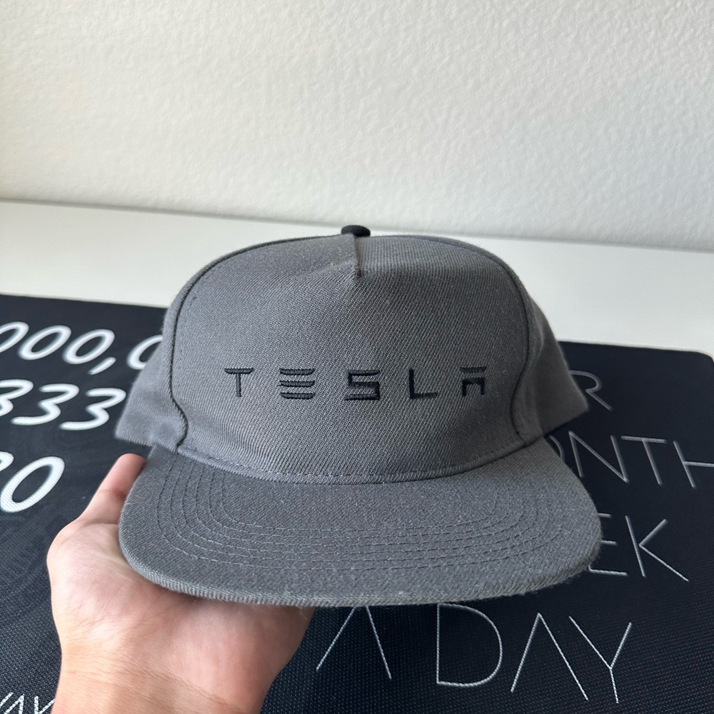 Men’s Tesla Hat (Grey/Black)